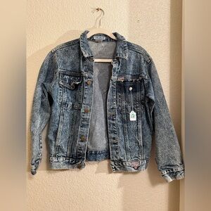 Guess vintage  1980s Blue Denim Jacket